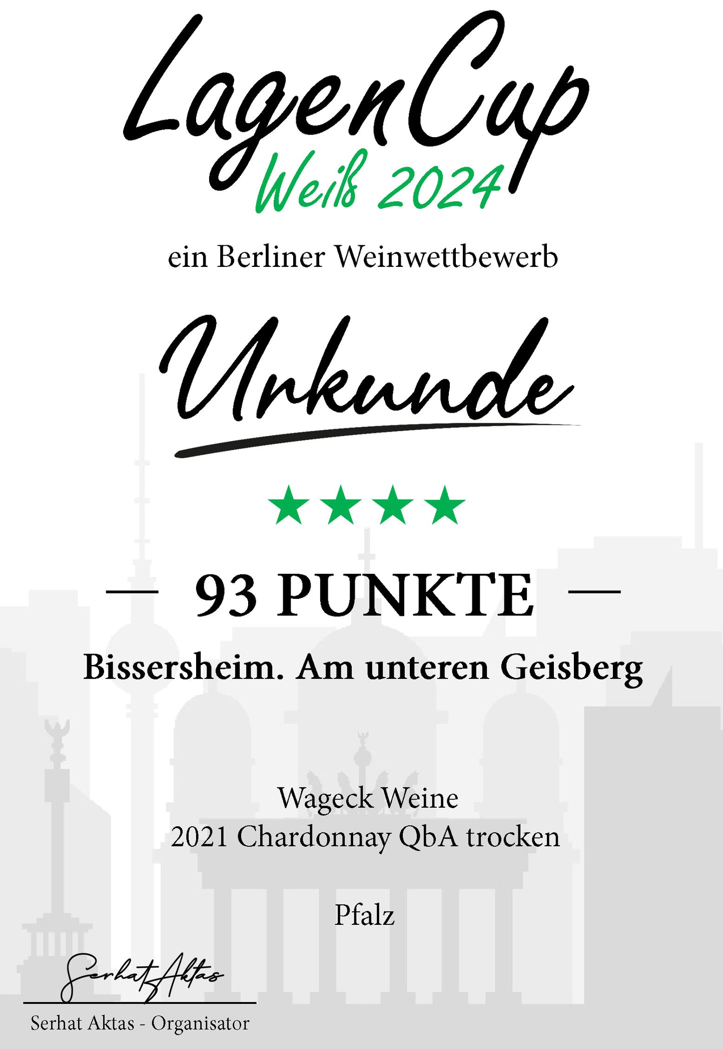 Chardonnay AM UNTEREN GEISBERG