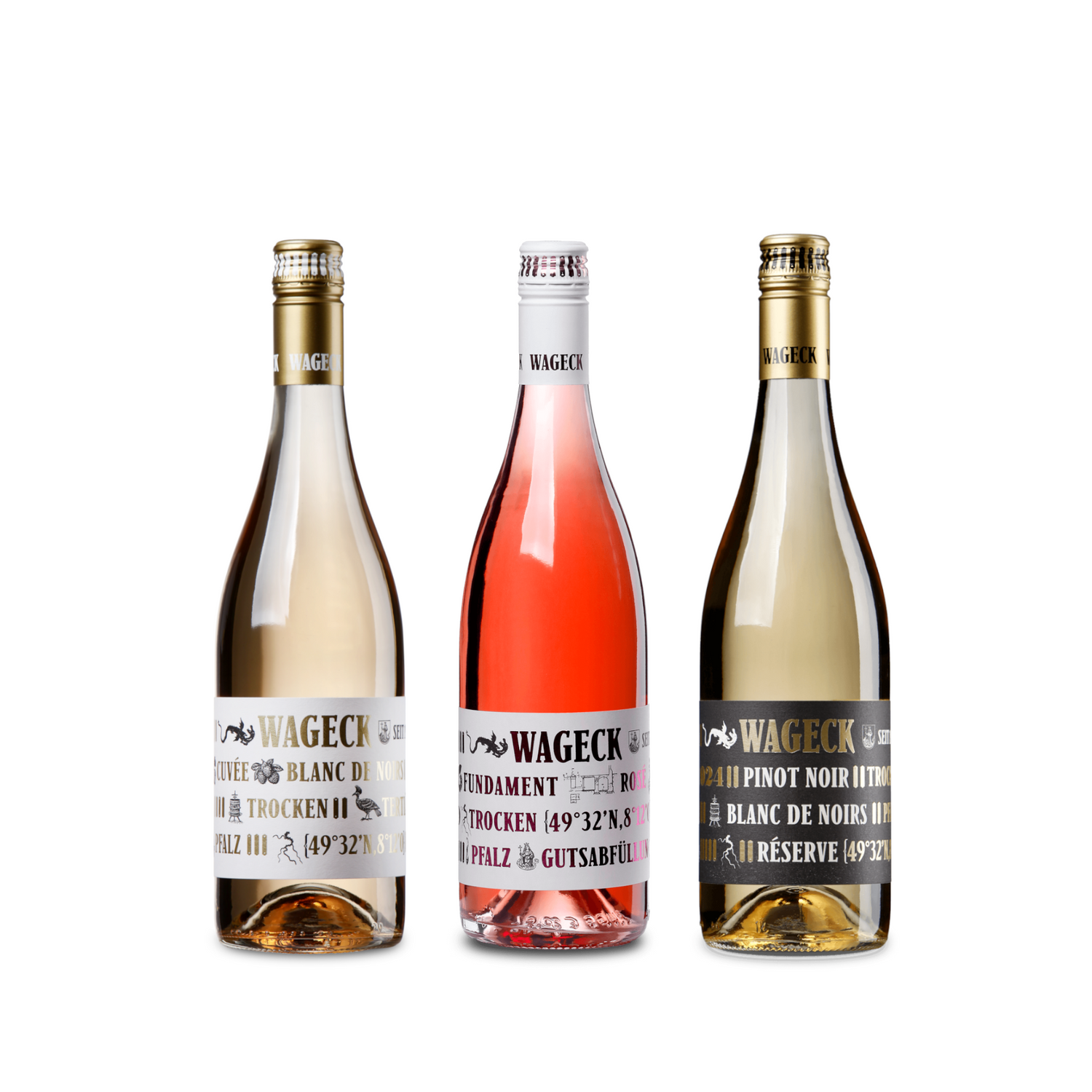 Rosé und Blanc de Noirs